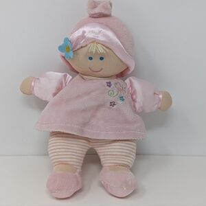 Kids Preferred Pink Doll Lights Up Music Plush Baby